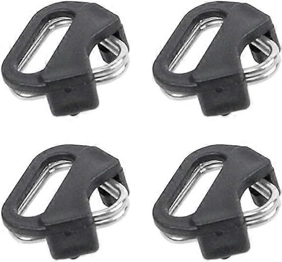 Προωθητικές πωλήσεις 10pieces ανοξείδωτο Lug Ring Camera Strap Triangle Split Ring Adapter και ABS Cap, συμβατό με Fujifilm Lecia Nikon Canon S
