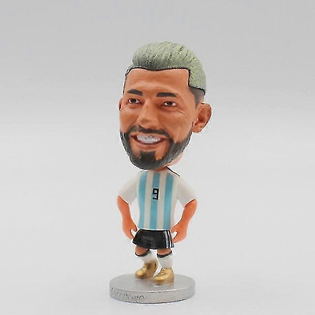 2,5 polegadas de altura da atividade da equipe nacional de futebol boneca boneca brinquedo