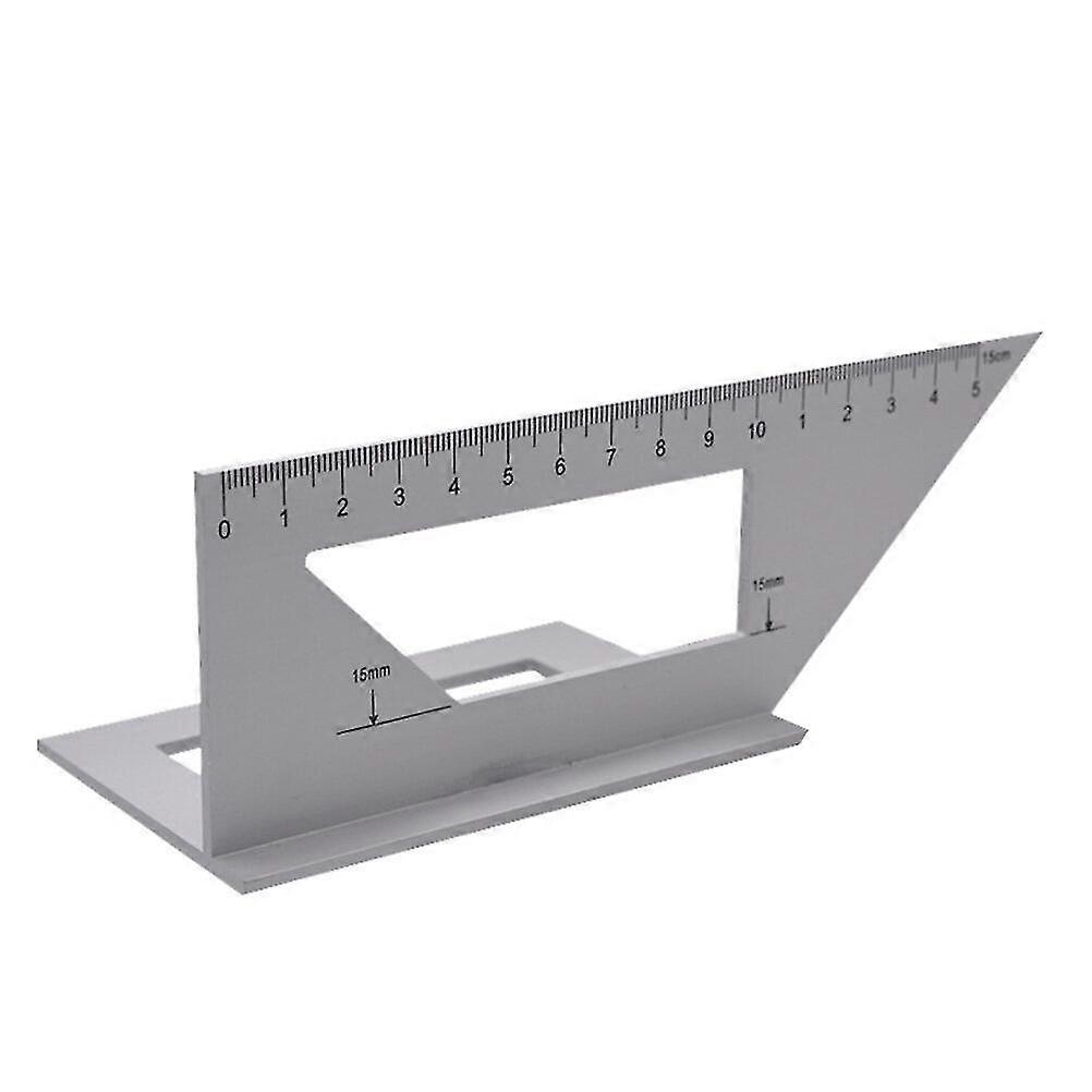 Multifunctional Angle Ruler Aluminum Alloy Scribing Ruler Right Angle Ruler