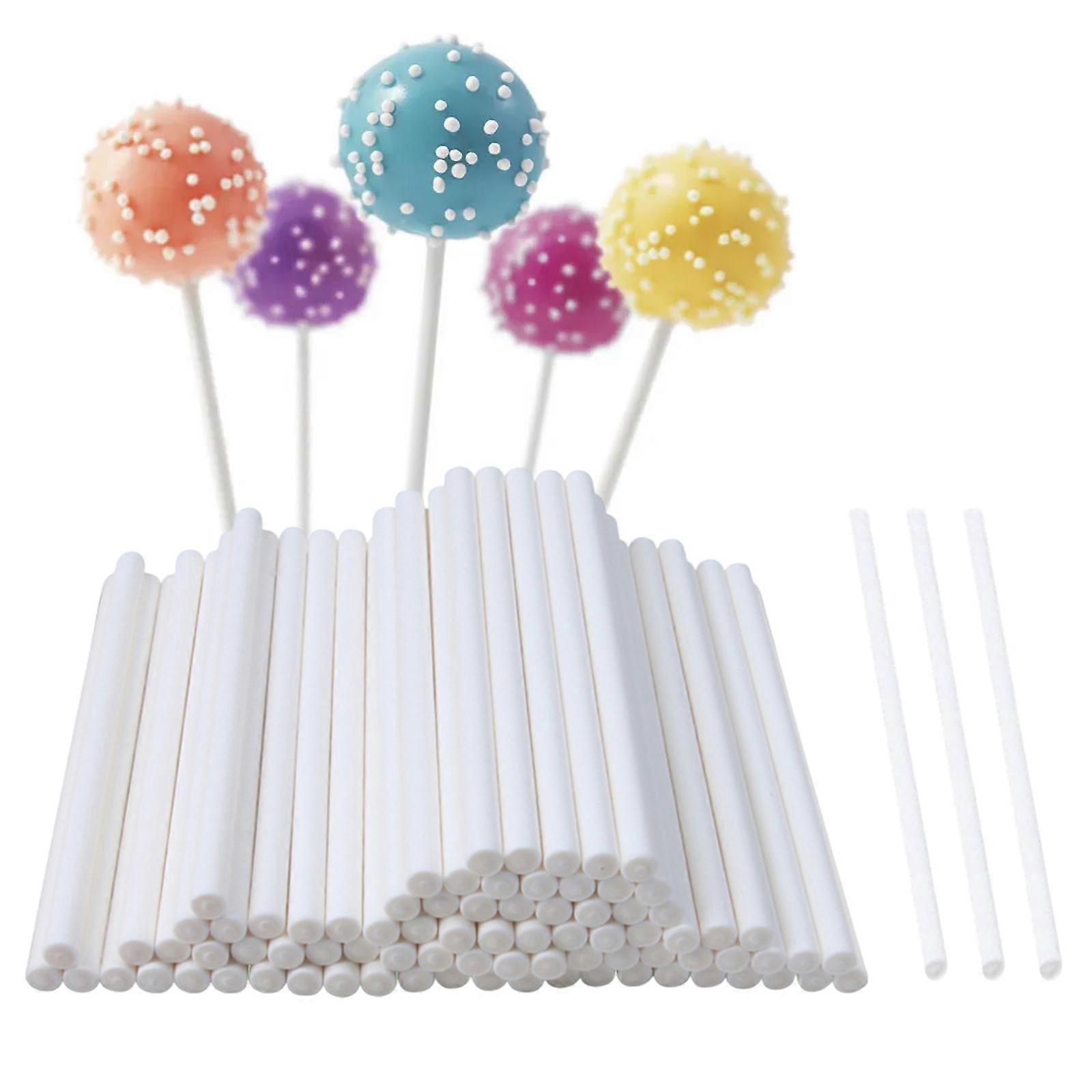 100pcs lollipop paper sticks (150 * 3.5mm)