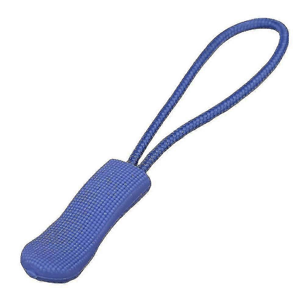 Removable Zipper Pull High Quality Cord Rope Pullers Zipper Rope Travel Bags Clip Buckle50pcs-blue