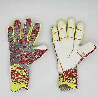 Silikonkautschuk Wasserdichte rutschfeste Handschuhe Fußballhandschuhe für Erwachsene1 9 grau und rot