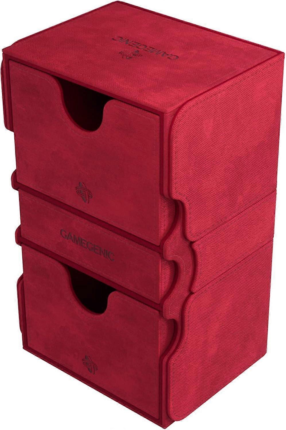 Gamegenic Stronghold 200 XL Red Card Boxes