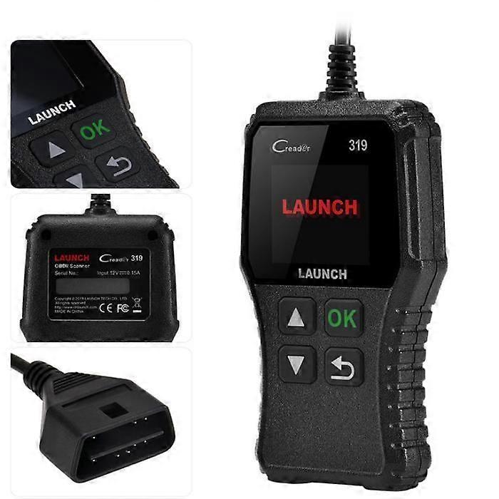 LAUNCH CR319 OBD II Car Diagnostic Scanner CR3001/Can Read and Clear Engine Fault Codes