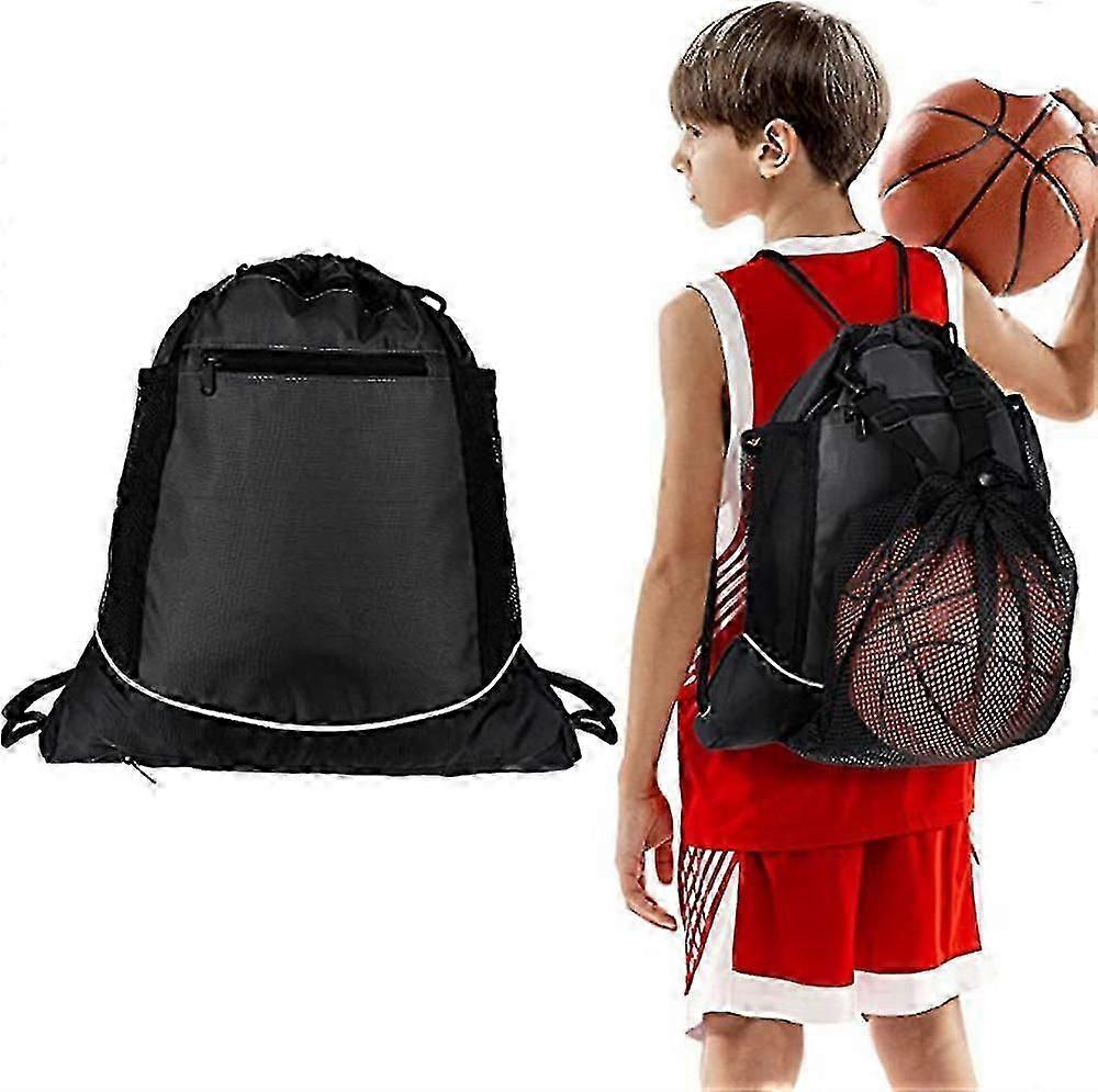 Basketball Backpack Drawstring Backpack Gym Bag For Volleyball Baseball Yoga