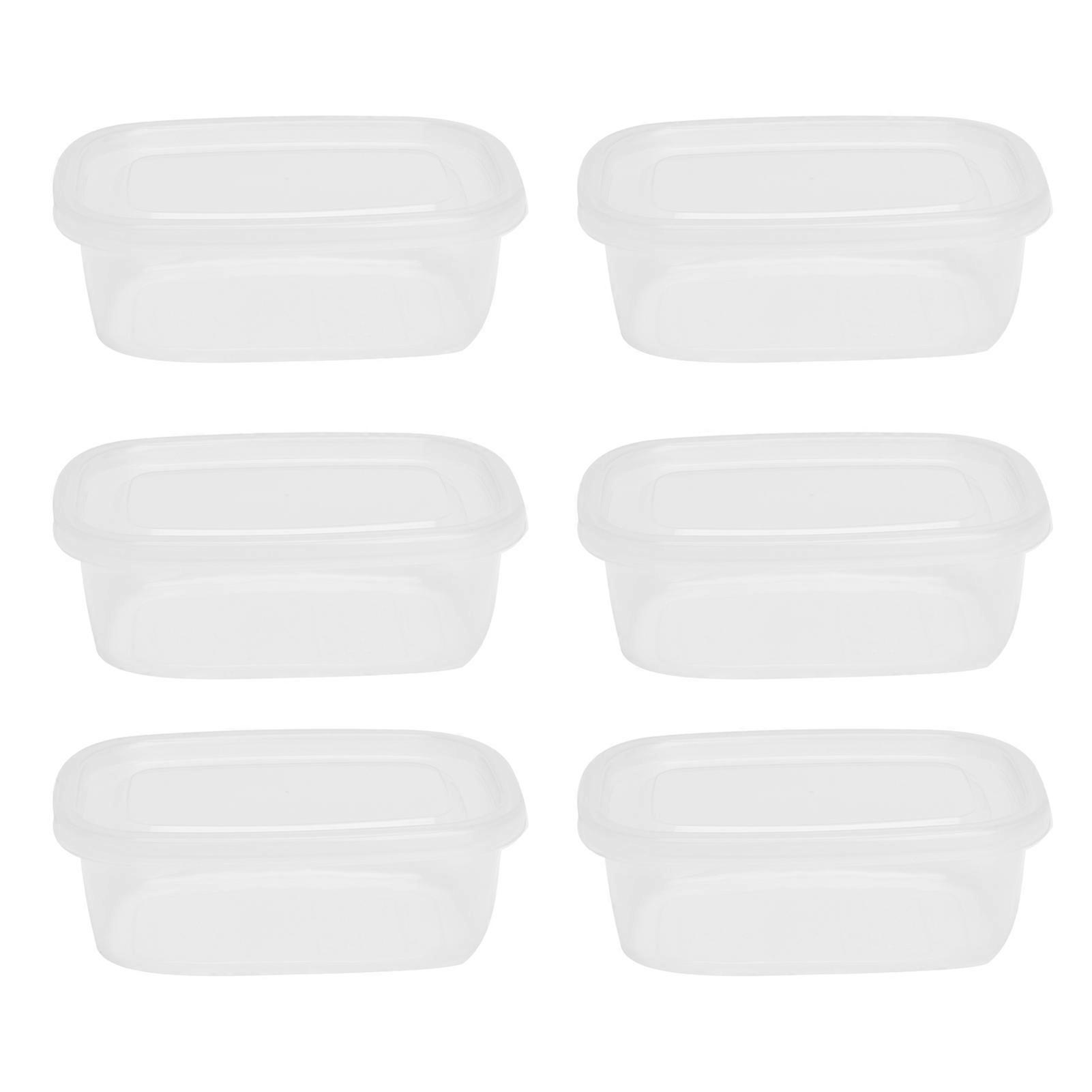 Plastic Microwavable Food Containers Meal Prep Containers with Lids for Restaurants Diners