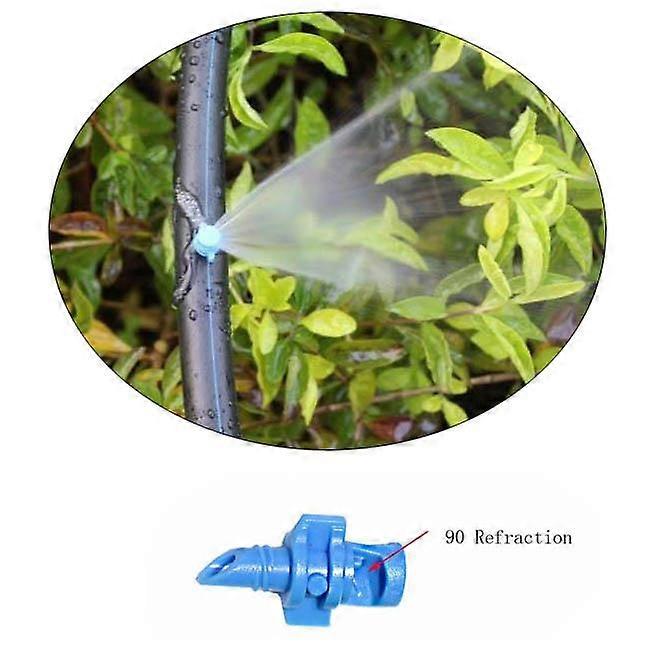 20 Pcs Mini Sprinkler Micro 90/180 /360Degree Garden Lawn Spray Nozzle Sprinkler Irrigation System