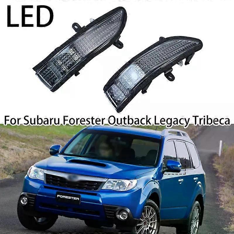 Applies to For Subaru Forester Outback Legacy Tribeca 2007-2014 Auto Rear View Side Mirror Turn Signal Lights Rearview Mirror Repeater Lamp