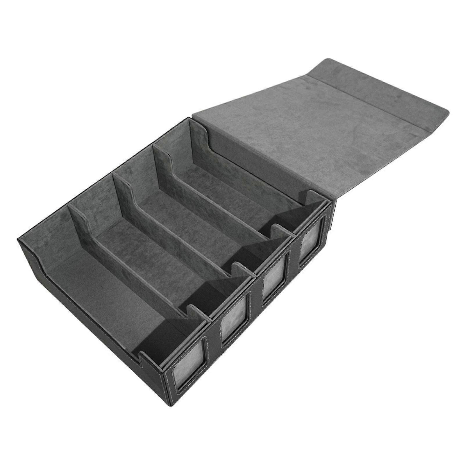 デッキカードケースアクセサリーギフトカードボックスバスケットボールカードトレーディングカードブラック