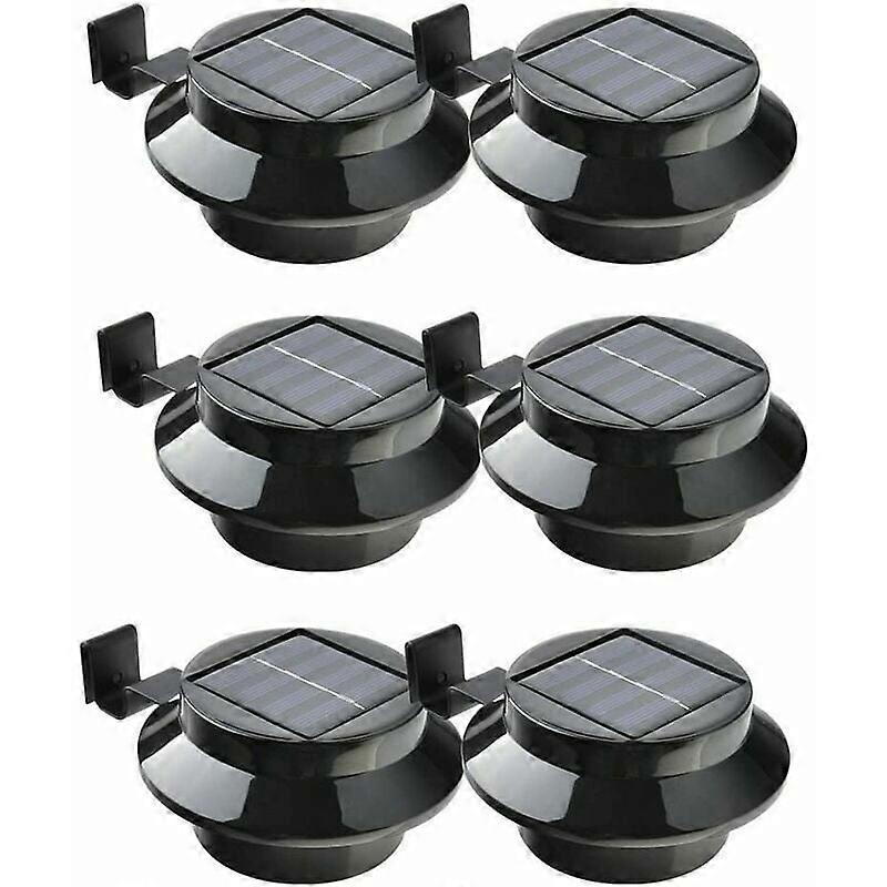 Solar Powered LED Gutter Lights for Yard and Garden