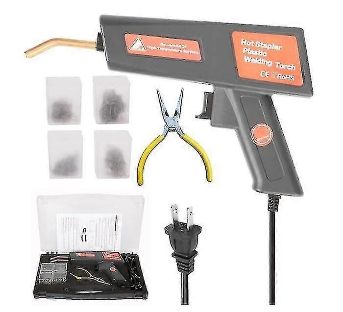 120w Welding Plastic Repair Machine Kit With Hot Stapler