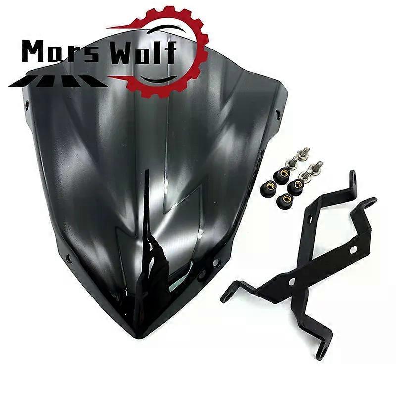 Motorcycle Front Sports WindScreen Windshield Wind Deflector Viser Visor compatible for MT09 MT-09 2014 2015 2016 MT 09 FZ09 FZ-09 MAXP