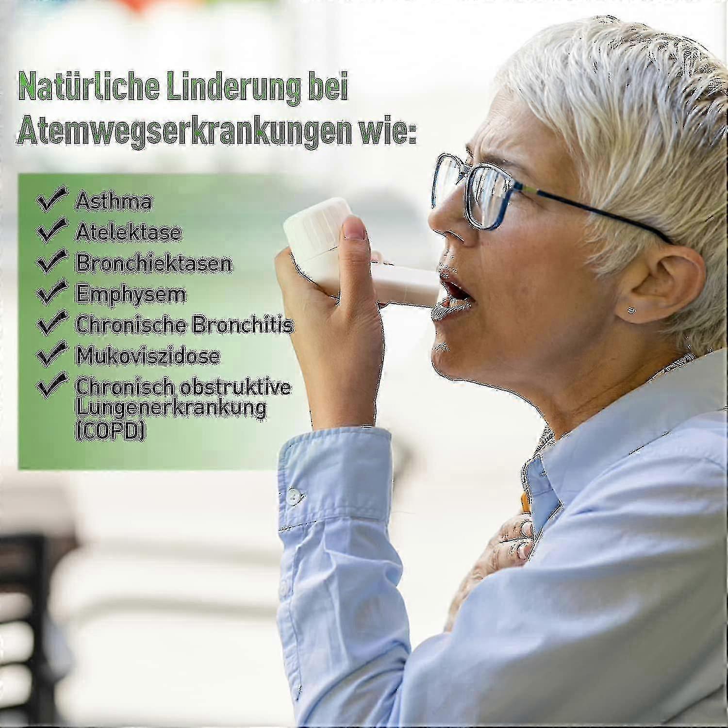 מכשיר להסרת ריר, מאמן נשימה, מכשיר לפינוי Airphysio - לשפר את קיבולת הריאות ואת Resp