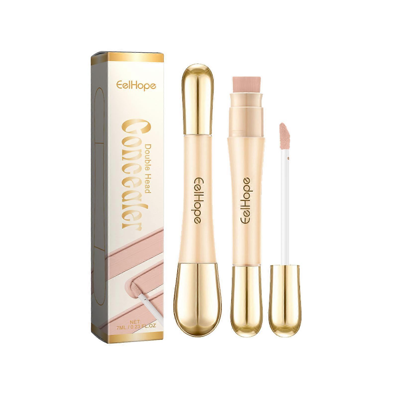 Double-Ended Concealer For Spots And Marks Long-Lasting Concealer Invisible Pore Concealer 7Ml