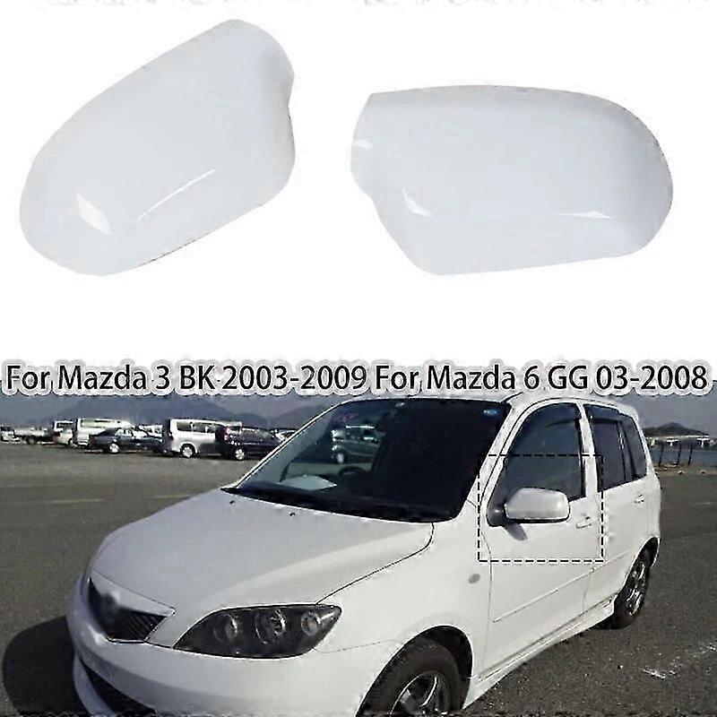 Compatible Car Rearview Mirror Shell housing Cap For Mazda 2 Demio 2002-2007 For Mazda 3 BK 2003-2009 For Mazda 6 GG 2003-2008