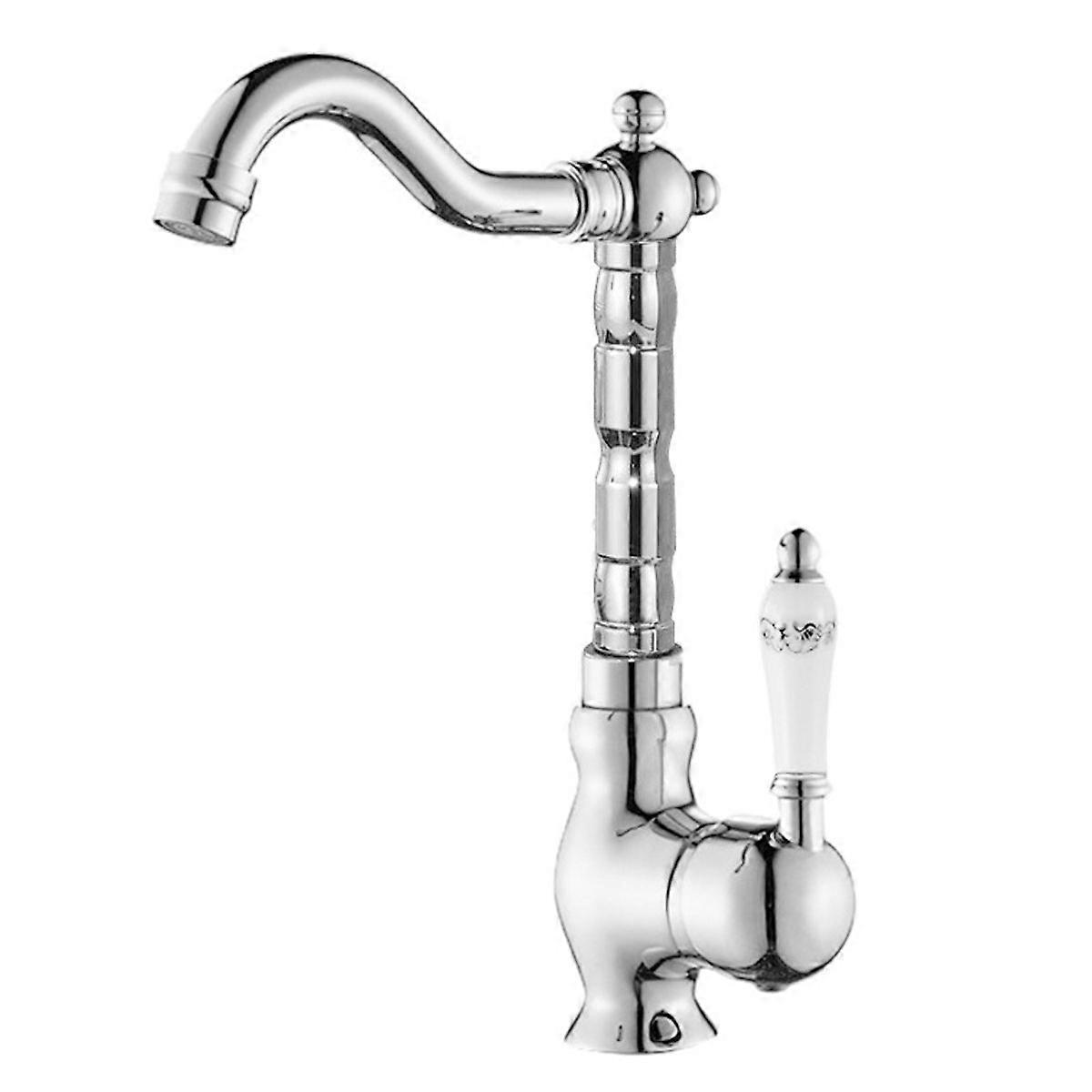 Servantkran, Antikk blandebatteri, badekran