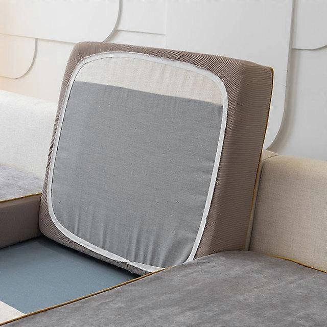 Solid Sofa Covers Waterproof And Washable Cushion Couch Sectional Sofa Set Furniture Slipcover Non -Slip For Cats Dogs