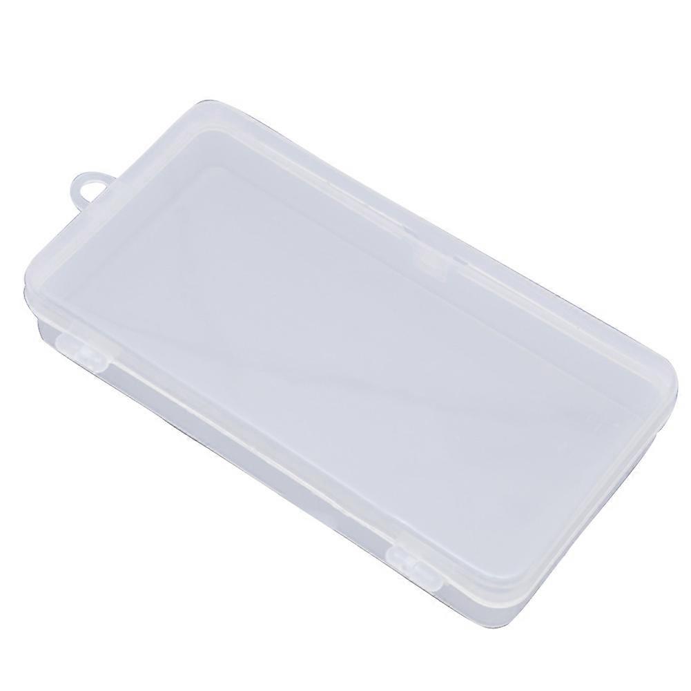 Transparent No Grid Empty Large Capacity Fishing Lures Bait Hooks Accessories Box Case