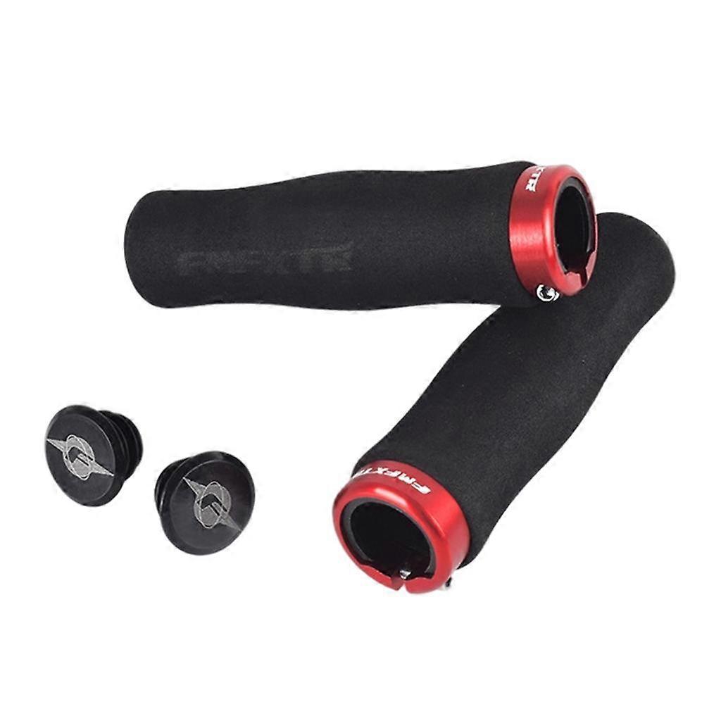 Bike Grips Bike Handle Grips Single Aluminum clip Grips Bicycle Handlebar Grips