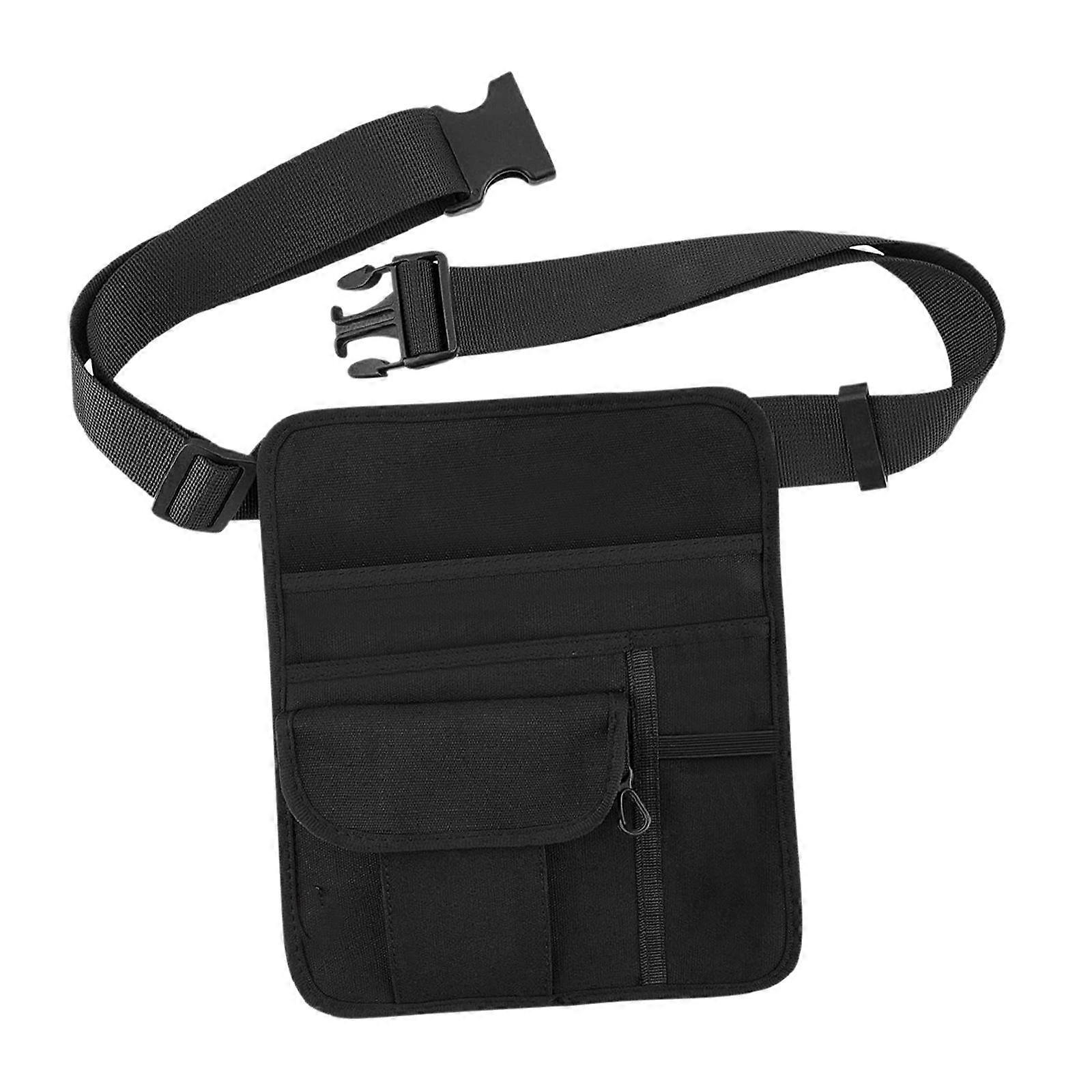 Canvas Restaurant Kellner Taille Geldbeutel Multi Pockets Bleistifthalter