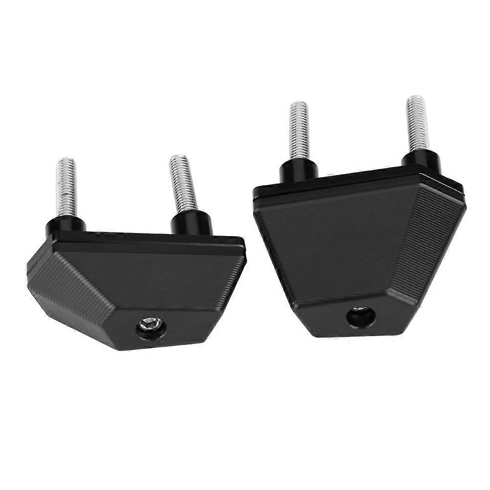 Pair of Motorcycle Frame Sliders Falling Crash Pad Protector for Kawasaki Z800 13-15 Black