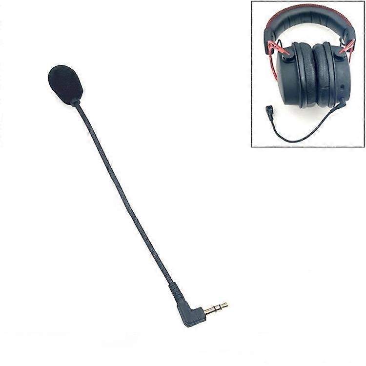ZJ033MR-03 17cm Stereo 3.5mm Angle Head Plug Gaming Headset Microphone