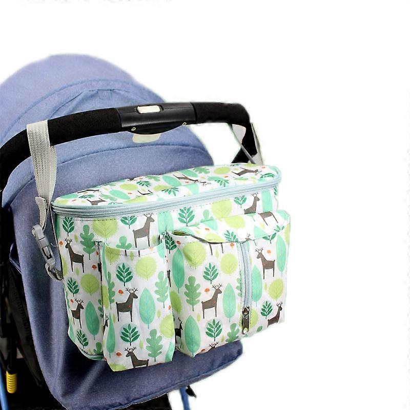 Multifunctional Baby Stroller Storage Bag, Colour: Denglin Deer