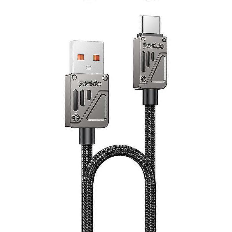 Yesido CA135C 18W 3A USB to USB-C / Type-C Zinc Alloy Data Cable