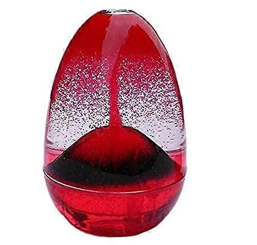 Liquid Hourglass Timer with Volcanic Lava Theme, Creative Home Decor, Glass Craftsmanship, Unique Decorative Sand Timer