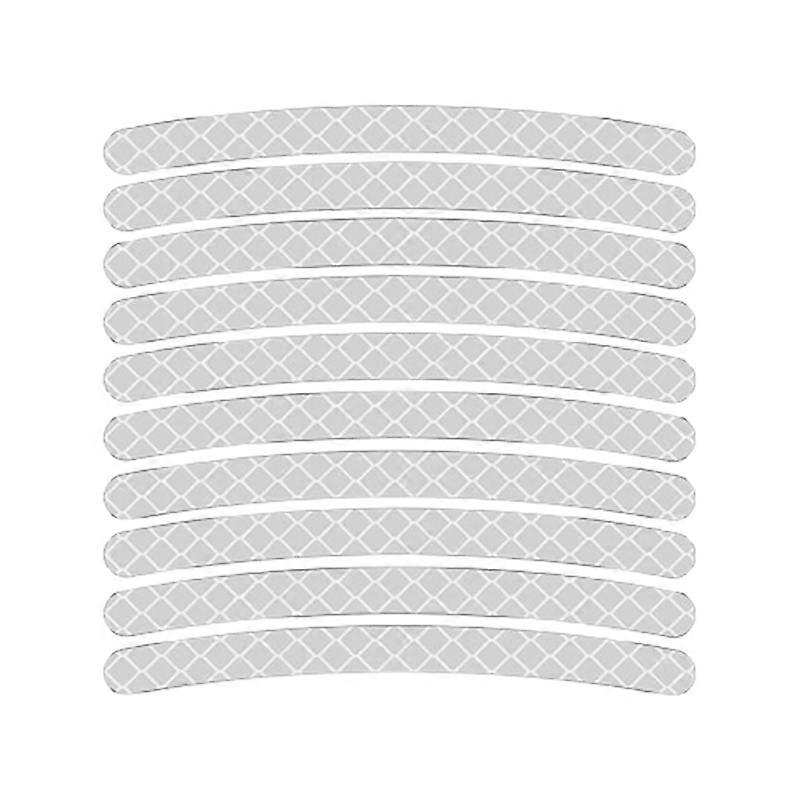 INF Regnbågeykelhjul Reflexklistermärken 10-pack