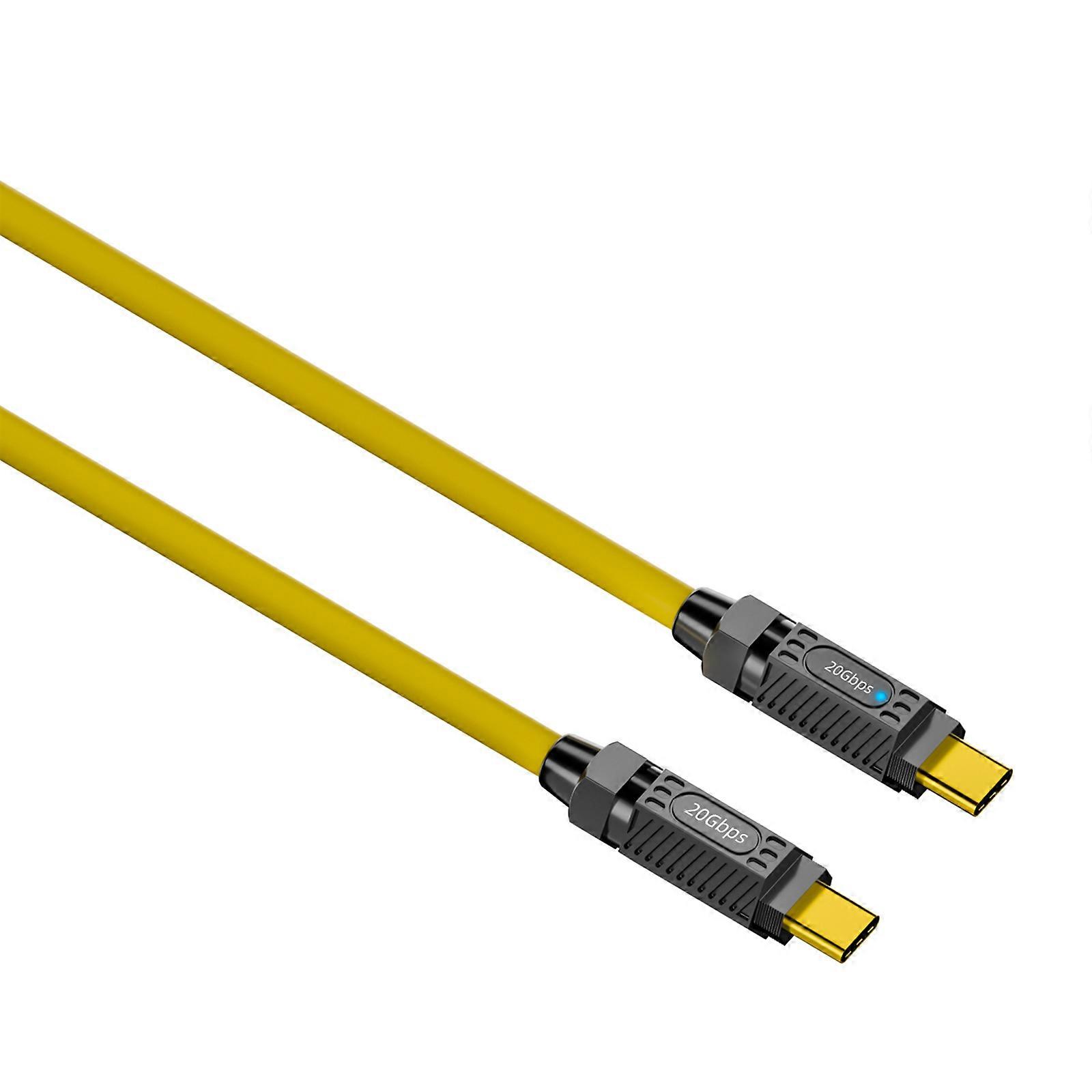 USB C 140W Charging Cable Charger Cord 8K@60Hz Video Output USB 20Gbps Data Sync Wire for Mobile Phone Tablet Laptop