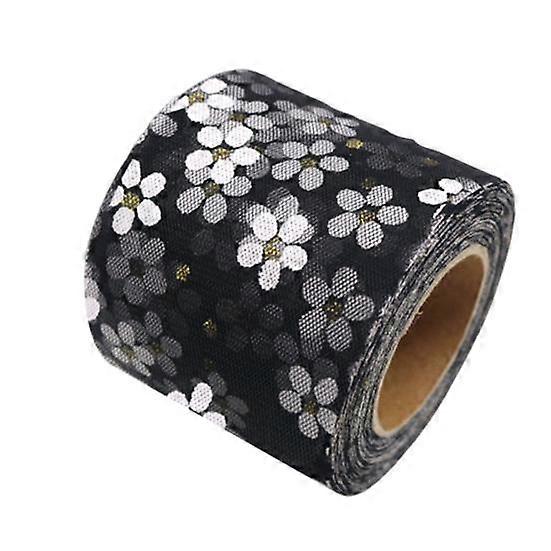 1 Roll 25Yards Useful Soft-touching Compact Bouquet Ribbon Ballet Nudes Handmade Smooth Lace Chiffon for Home