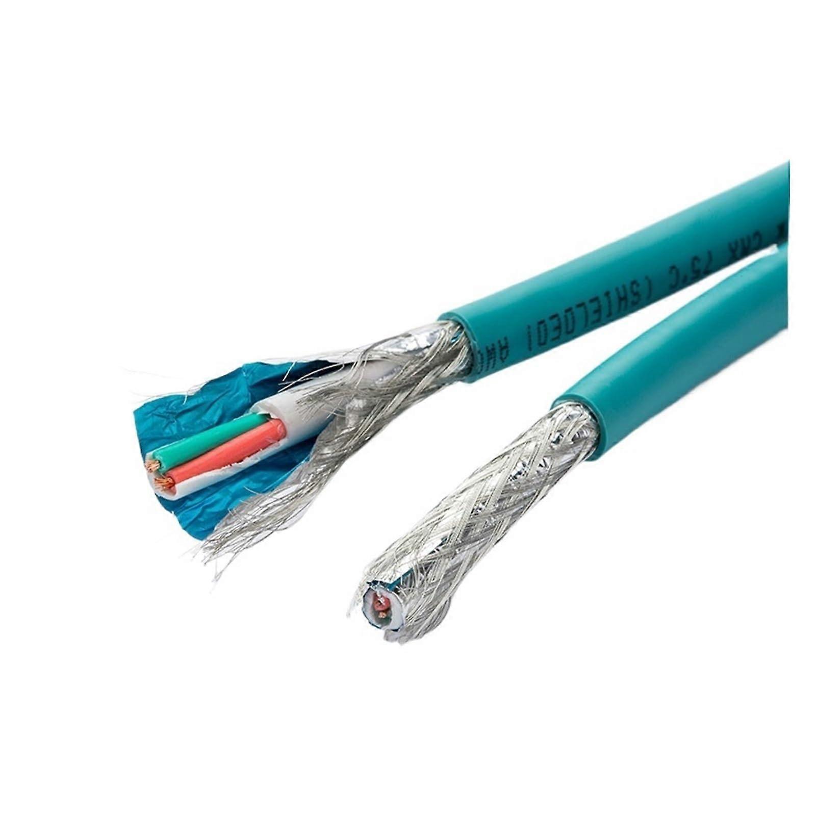 HFHYDZSW 6XV18303EH10 Suitable Standard DP Profibus Cable 2 Core Blue Shielded Trailing Cable 6XV18303EH10