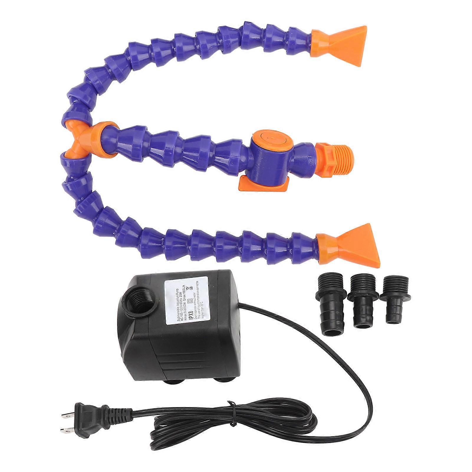 Children Table Pump Double Pipe Design Automatic Supply Device Summer No Assembly Required Water Game Toy for Outdoor