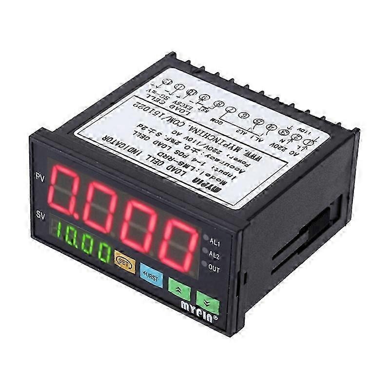 4-Digit Load Cell Digital Weight Indicator with 2 Relay Outputs