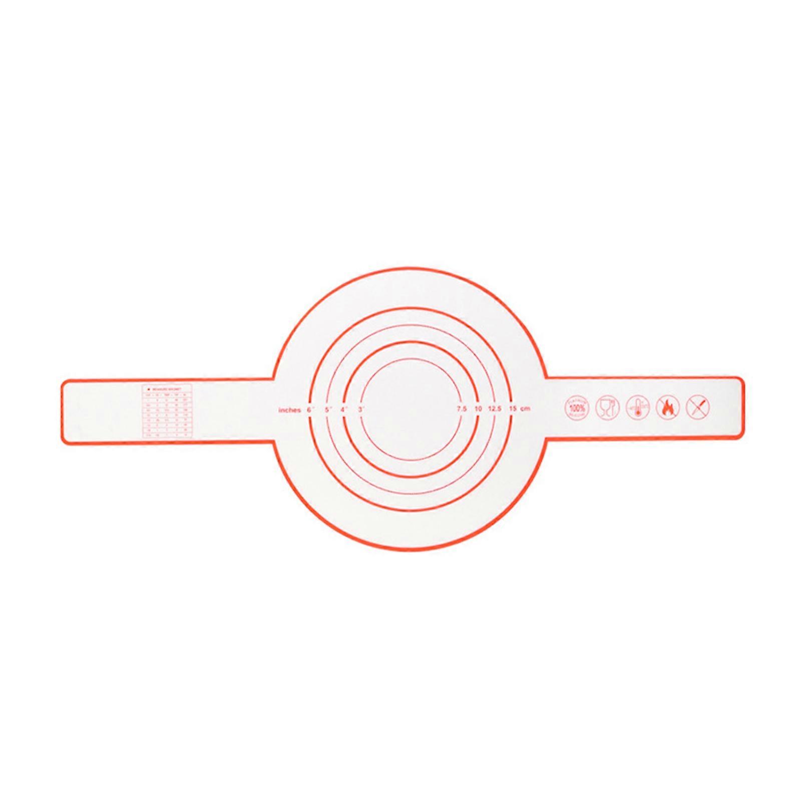 سيليكون الخبز الحصير طويل مقبض العجن وسادة مريحة العجين نقل الوسادة مريحة أداة المطبخ للخبز العجن الأحمر