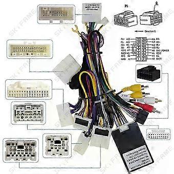 Dogen Car Wiring Harness Adapter Canbus Box Decoder Android Radio