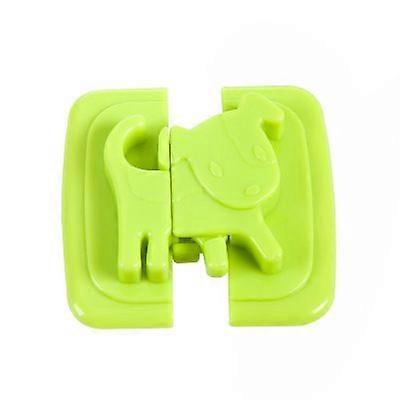 4PCS Green Child Safety Fridge Freezer Locks