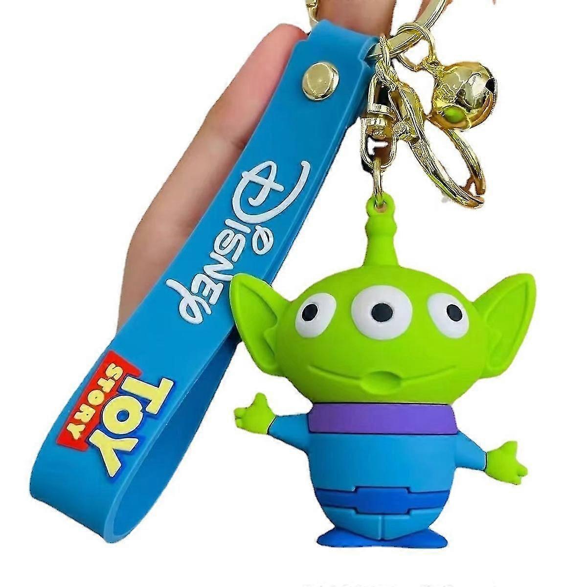 Alien Anime Key Chain Key Ring Bag Pendant Keyring Julklapp