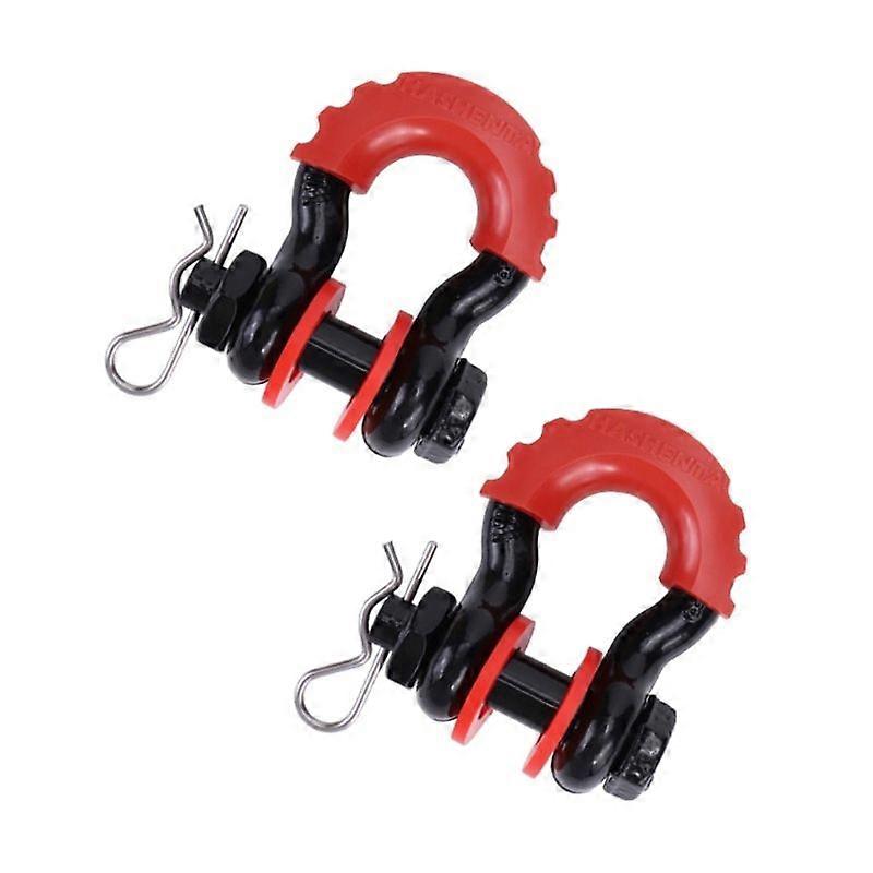 Rugged Towing Gear Bow Shackle 28660lbs Break Strength for Vehicle Recovery