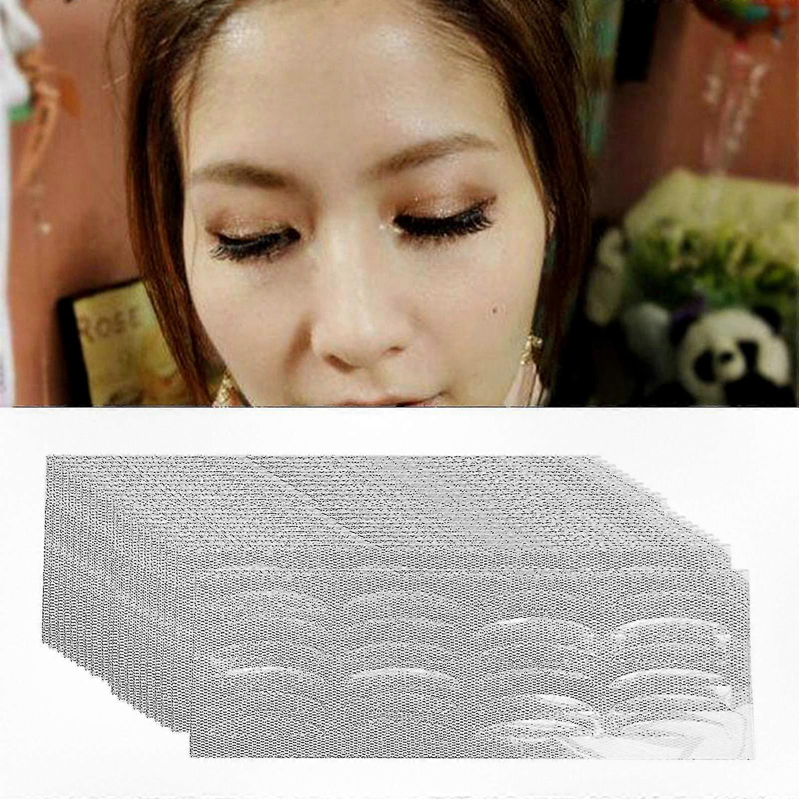 960 Pcs Skin Tone Double Eyelid Stickers - Breathable Invisible Eye Lift Strips (L Shape)