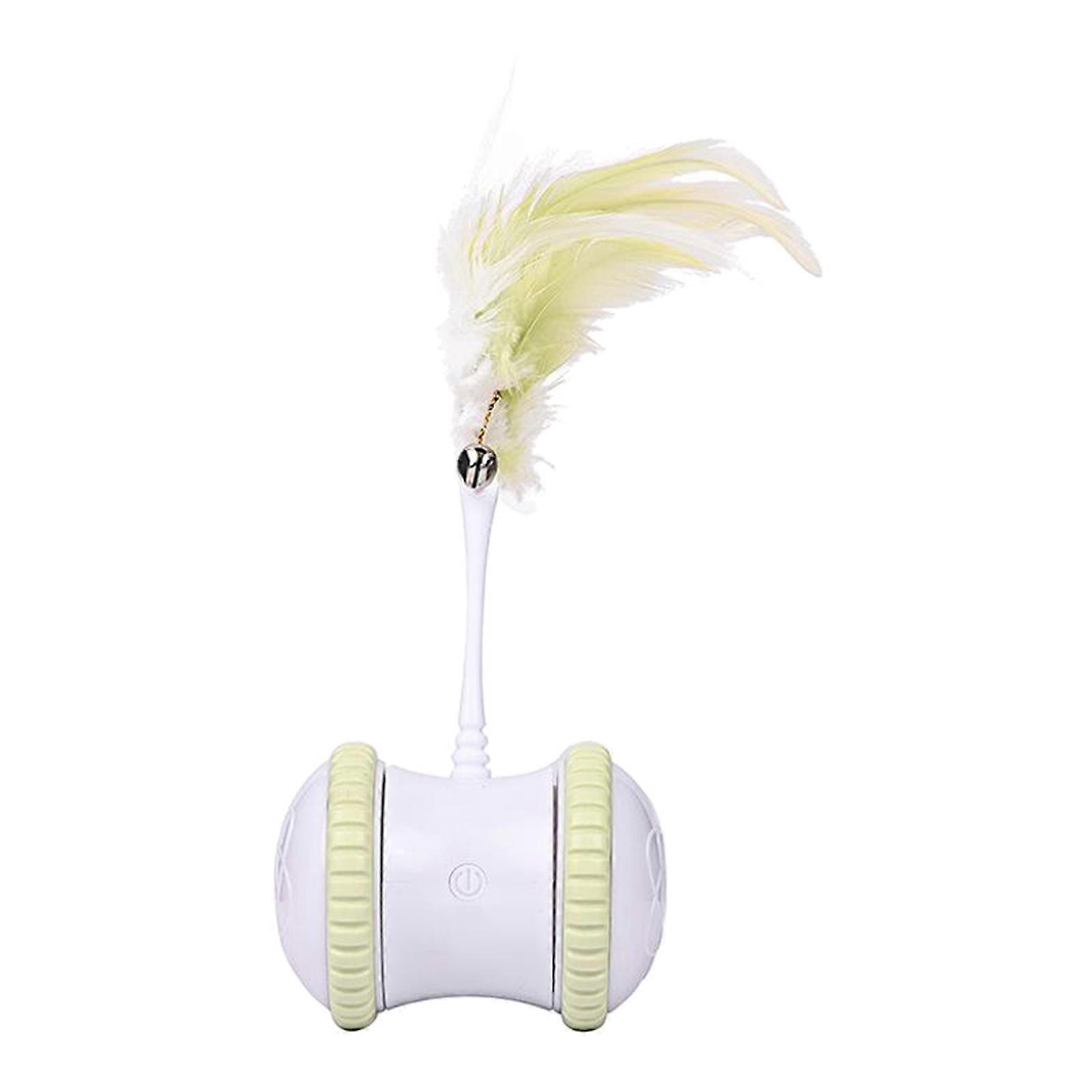 Kediler İçin Oyuncak Dönen Bardak Tüylü Elektronik Oyuncak Teaser