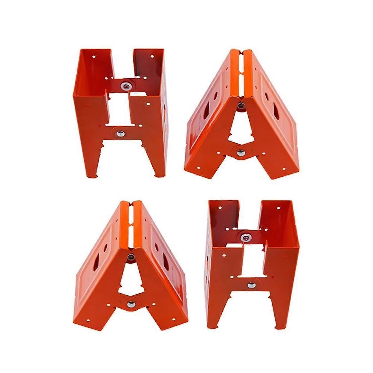 Woodworking Table Mobile Bracket Steel Sawhorse Bracket Fixing Clip