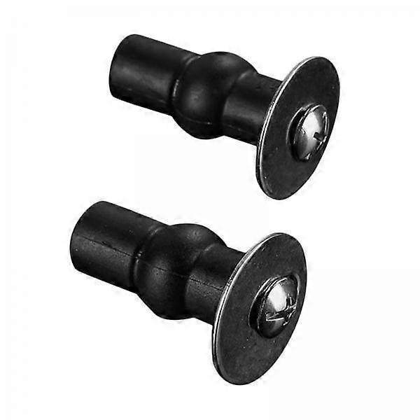 2x WC-Sitzbeschläge Schnellspannscharniere