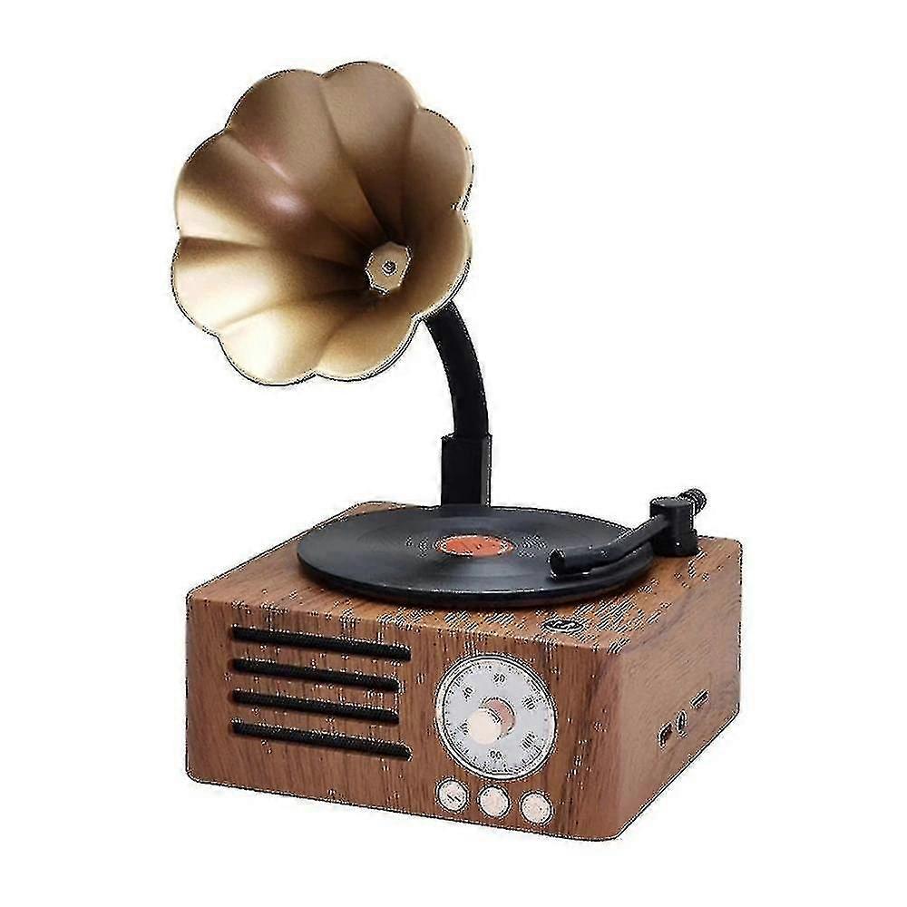 T15 Vinyl Atomic Retro Bluetooth Speaker