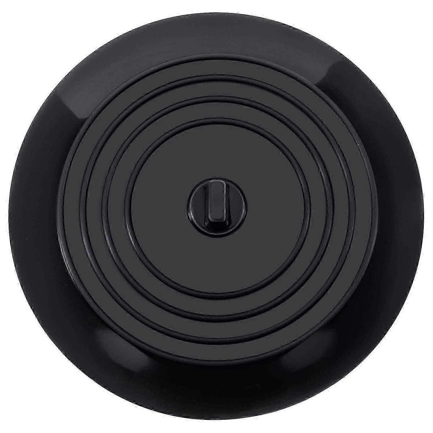 Sink stopper Silicone Black 15 cm Black 15 cm