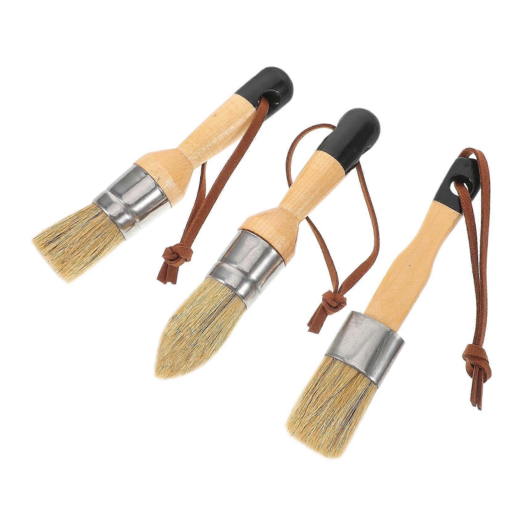 5sets 3pcs Reusable Watercolor Brush for Painting Ergonomic Handle Material