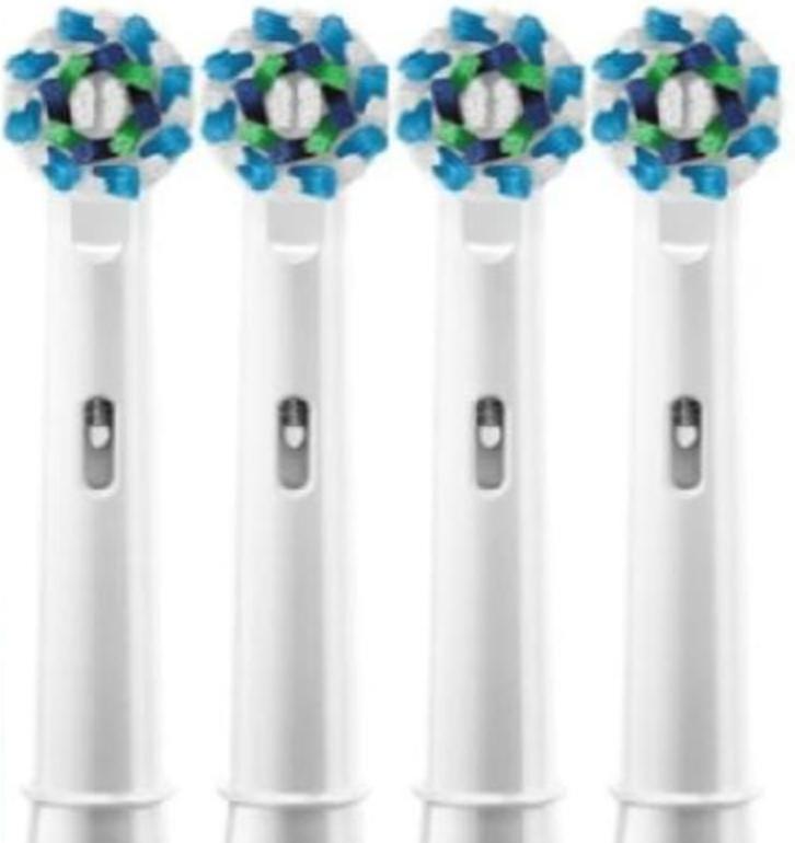4 Toothbrush Heads Oral-B Compatible- EB50A