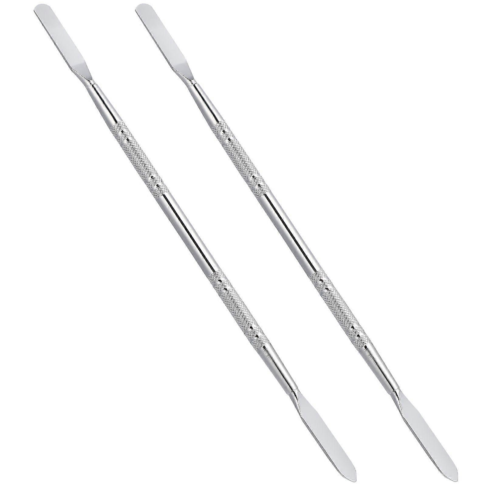 2 Pcs Spudger Opening Repair Tools Thin Long Double-end Pry Bars Disassemble Hand Tools for Mobile Phone Tablet Laptop Computers