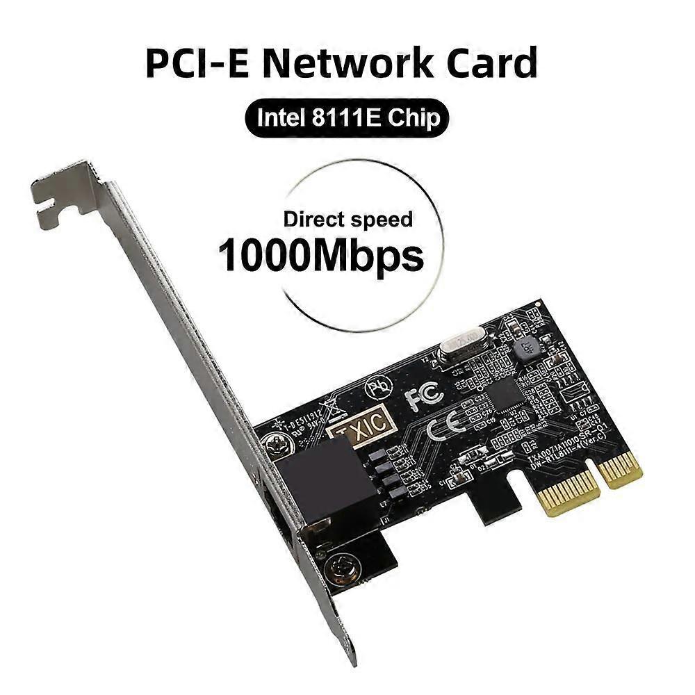 2500Mbps PCI-E To RJ45 I226 RTL8125B Network Card 2.5G Gigabit Ethernet 100/1000/2500Mbps Network Card
